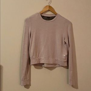 Gymshark Solace Sweater - Chalk Pink Marl